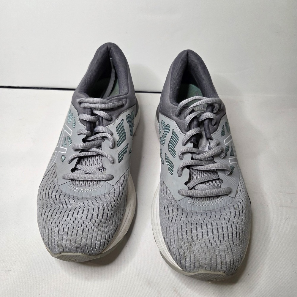 ASICS GEL-Flux 5 Women's Running Shoes Mid Grey Opal Green T861N Size 8